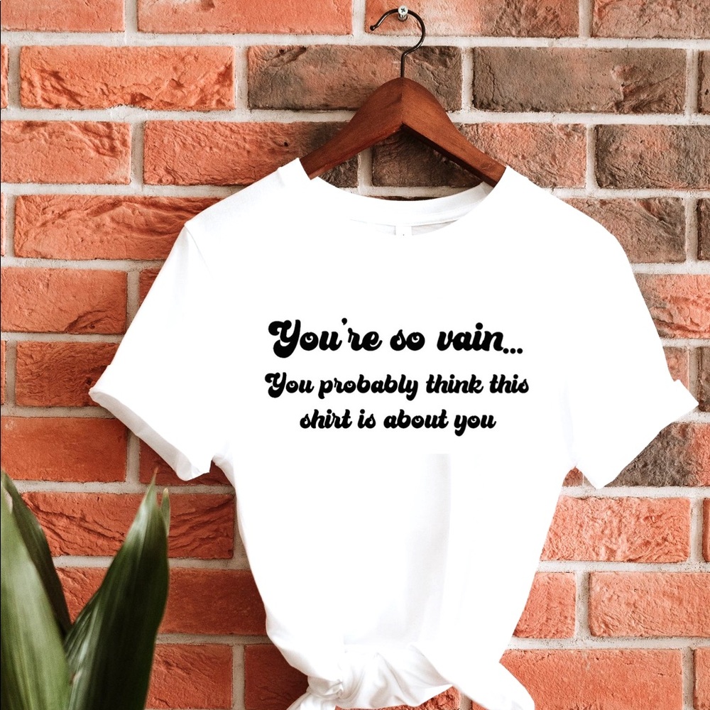 VTG 70’s Style Carly Simon Inspired Tee T-Shirt